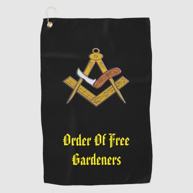 Free Gardeners Golf Towel (Front)