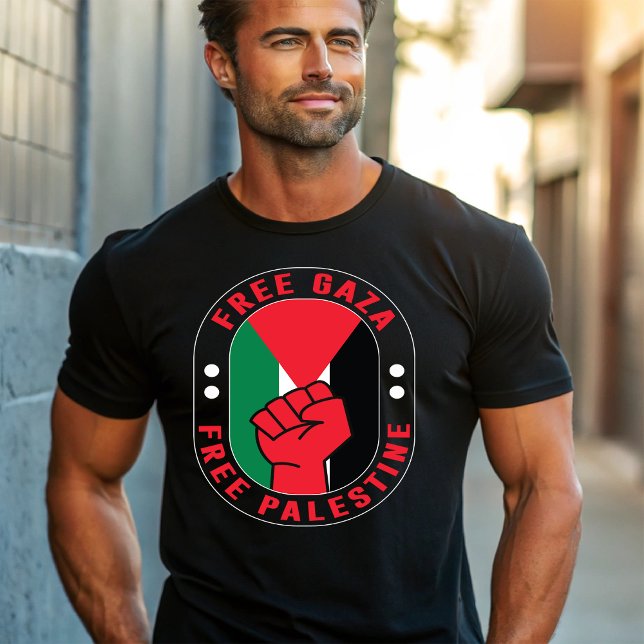 Free Gaza and also Free Palestine T-Shirt (Creator Uploaded)
