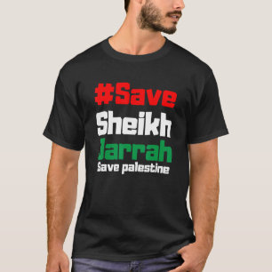 Free Gaza Palestine Flag Arabic T-Shirt