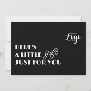 Free Gift Voucher Card Custom Business Gift Cert