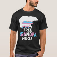 Free Grandpa Hugs Transgender Rainbow Bear Lgbt Pr