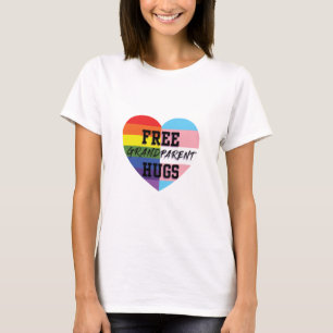 Free Grandparent Hugs LGBTQ (E)quality Goods T-Shirt