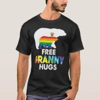 Free Granny Hugs Rainbow Bear Lgbt Pride Gay Lesbi