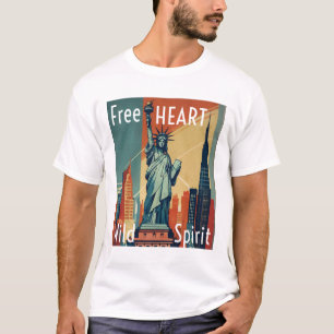 Free Heart, Wild spirit T-Shirt