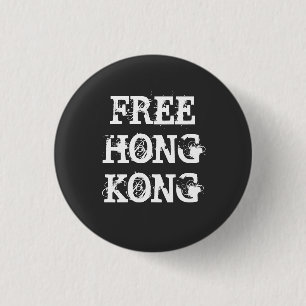 FREE HONG KONG BUTTON