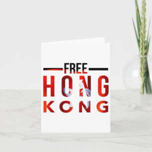 Free Hong Kong Democracy Now #freehongkong #saveho Card