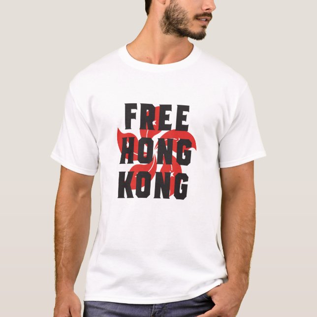 Free Hong Kong T-Shirt (Front)