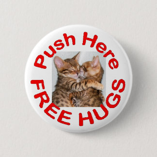 Free Hugs 3 6 Cm Round Badge