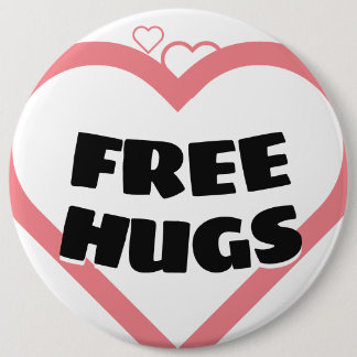 Free Hugs 6 Cm Round Badge