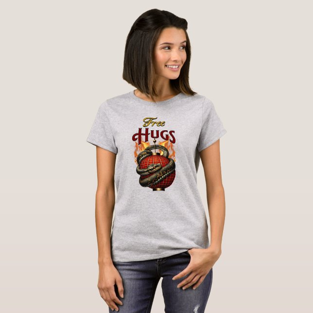Free Hugs Boa Constrictor T-Shirt (Creator Uploaded)