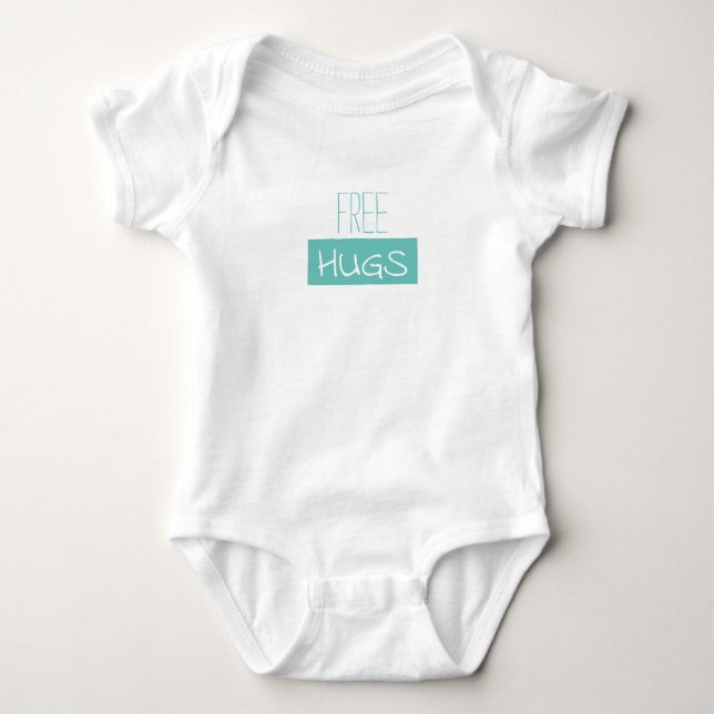 FREE HUGS bodysuit (Front)