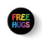 Free Hugs Button