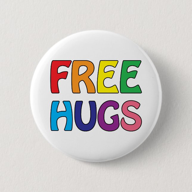 Free Hugs Button (Front)