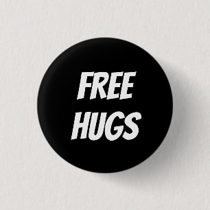 FREE HUGS button
