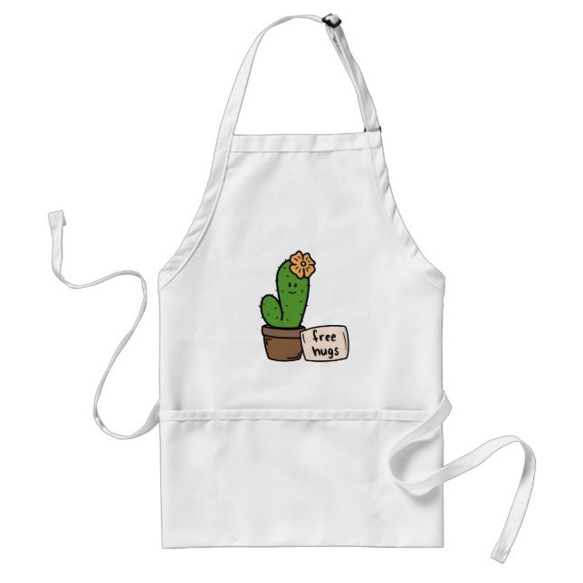 Free hugs cactus - Apron (Front)