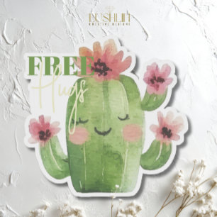Free Hugs Cactus – Cute Succulent Plant Desing