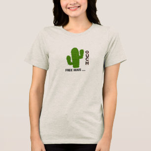 Free Hugs Cactus T-Shirt Funny Desert Plant Tee
