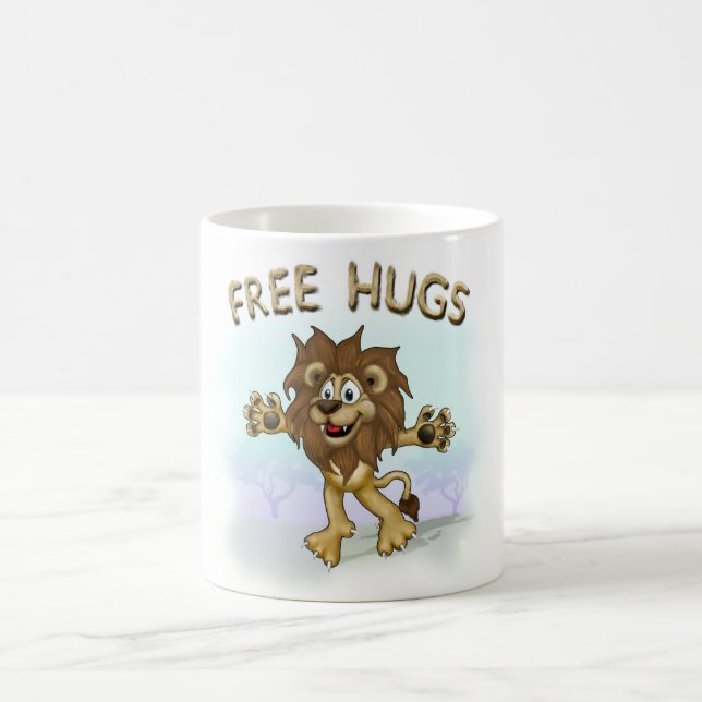FREE HUGS!! COFFEE MUG (Center)