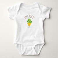FREE Hugs! cute cactus baby gift for newborn