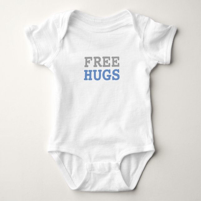 Free Hugs | Funny Baby Bodysuit (Front)