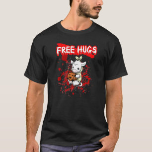 Free Hugs Halloween Sarcasm Scary Creepy Costume H T-Shirt