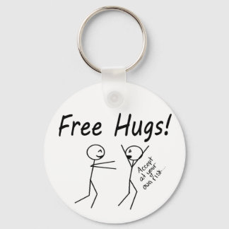 Free Hugs Key Ring