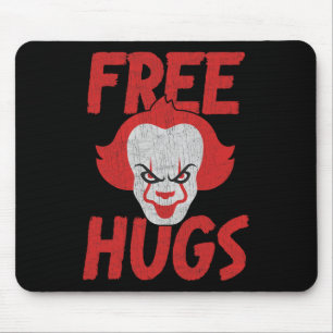 Free Hugs Killer Scary Clown Clothes For Kids  Mouse Pad