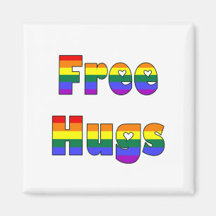 Free Hugs Magnet