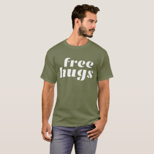 Free Hugs Men's Basic Dark T-Shirt