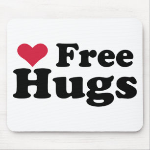 Free Hugs Mouse Pad