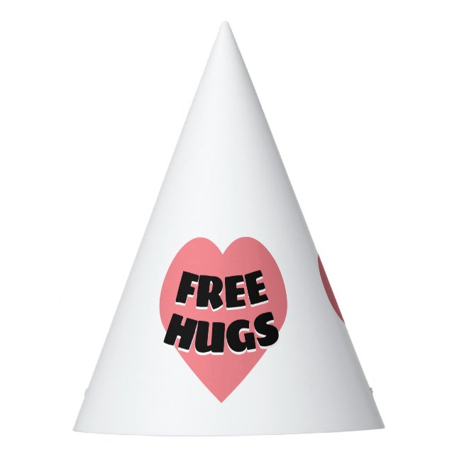 Free Hugs Party Hat (Front)