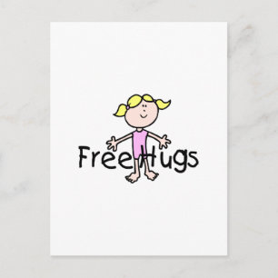 Free Hugs Postcard