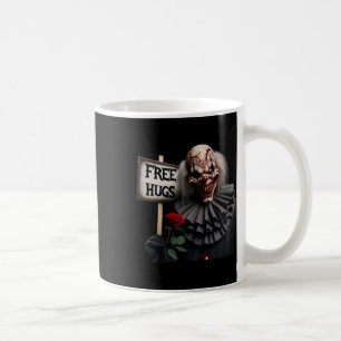 Free Hugs Scary Clown Valentine Halloween Horror 1 Coffee Mug
