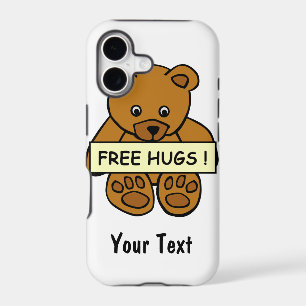 Free Hugs Teddy custom iPhone 5 Case-Mate