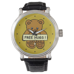 FREE HUGS Teddy watches
