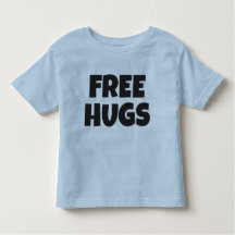 Free Hugs Toddler Fine Jersey T-Shirt
