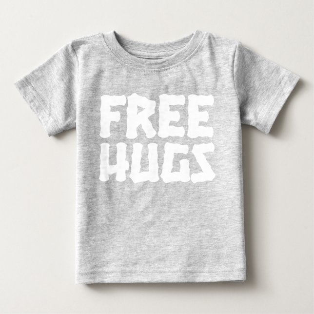 Free Hugs Toddler Pullover Hoodie (Front)