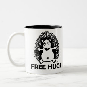 Free hugs Two-Tone coffee mug