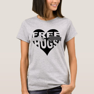 Free Hugs with Heart T-Shirt
