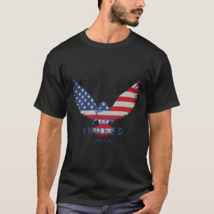 Free Indeed 4Th Of July America United States T-Shirt