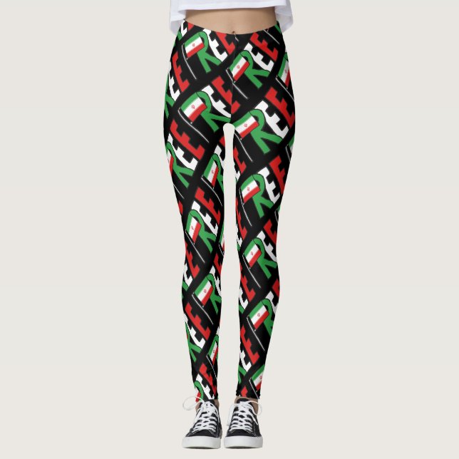 Free Iran Leggings (Front)