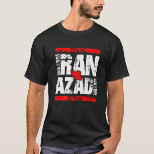 Free Iran Persian Azadi Iranian Freedom Love Quo T-Shirt