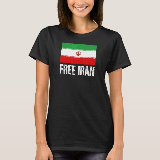 Free Iran T-Shirt (Front)