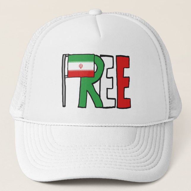 Free Iran Trucker Hat (Front)