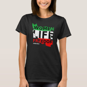 Free Iran Women Life Freedom Stand with Persian wo T-Shirt