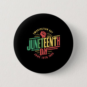 Free-ish Since 1865 Juneteenth Freedom Celebration 6 Cm Round Badge
