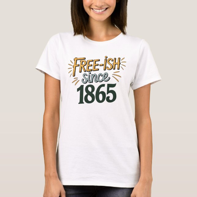 free ish womens T-Shirt (Front)