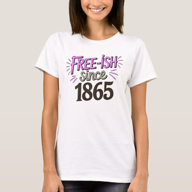 free ish womens T-Shirt (Front)