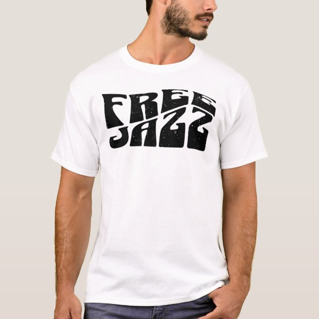 Free jazz logo T-Shirt (Front)