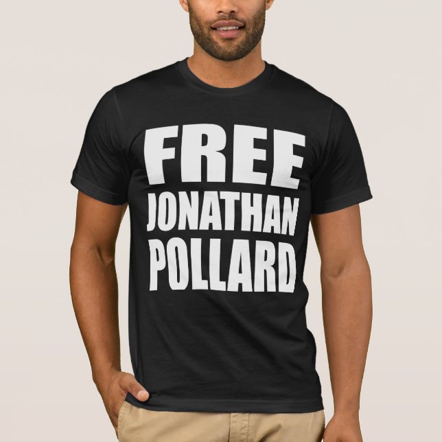 Free Jonathan Pollard Tshirts, Buttons, Hoodies (Front)